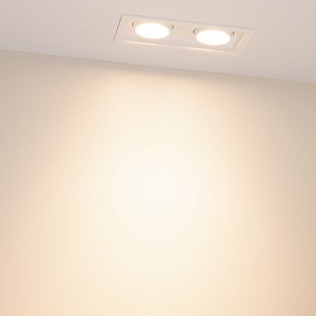 Светильник MS-VORTEX-BUILT-S170x90-2x12W Warm3000 (WH-WH, 40 deg, 230V) (Arlight, IP20 Металл, 5 лет) Светильник MS-VORTEX-BUILT-S170x90-2x12W Warm3000 (WH-WH, 40 deg, 230V) (Arlight, IP20 Металл, 5 лет)