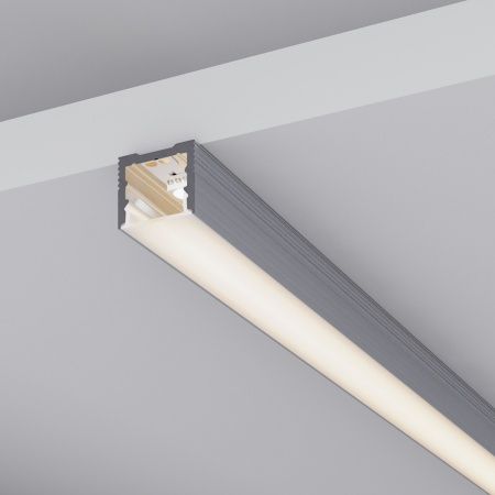 Профиль с экраном SL-SLIM-H13M-2500 ANOD+OPAL (Arlight, Алюминий)