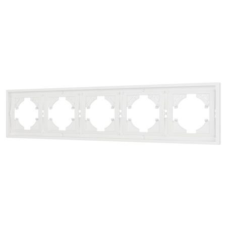 Рамка пластиковая FRM-TENDO-SFPL-5-WH (Arlight, -)