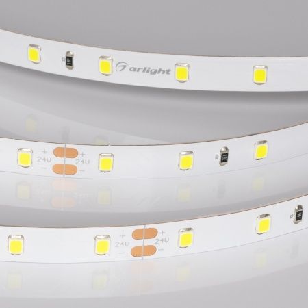 Лента RT-A60-8mm 24V Spring Green (4.8 W/m, IP20, 5m) (Arlight, -)