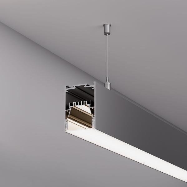 Профиль IP-LINE-5475-2000 ANOD (Arlight, Алюминий) Профиль IP-LINE-5475-2000 ANOD (Arlight, Алюминий)