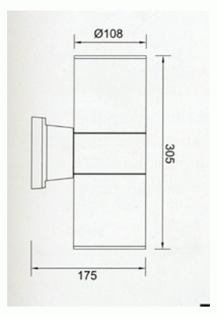 Уличный настенный светильник 7093 матово-черный Уличный настенный светильник 7093 матово-черный