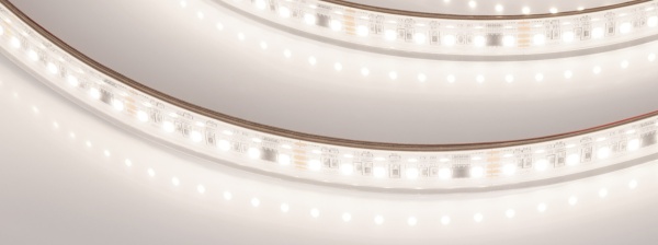 Лента герметичная SPI-PS-A120-12mm 24V Day4000-PX6-BPT (11 W/m, IP67, 2835, 5m) (Arlight, бегущий огонь)