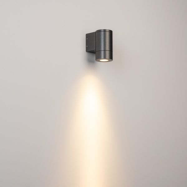 Светильник LGD-RAY-WALL-R65-12W Warm3000 (GR, 6 deg, 230V) (Arlight, IP65 Металл, 3 года)