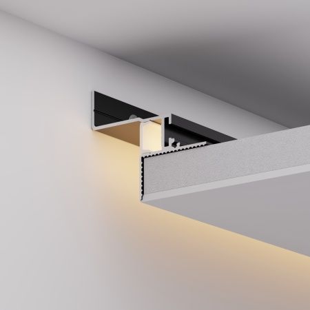 Профиль СEIL-S12-SHADOW-20-SIDE-3000 ANOD BLACK (Arlight, Алюминий)