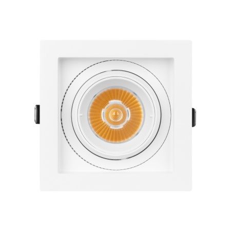 Светильник MS-VORTEX-BUILT-S117x117-20W Day4000 (WH-WH, 20 deg, 230V) (Arlight, IP20 Металл, 5 лет)
