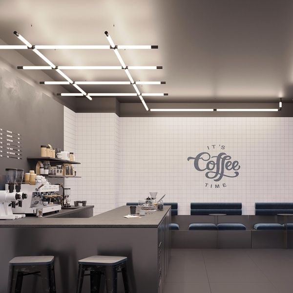 Соединитель профиля ROUND-D36-360-90 BLACK (Arlight, Металл)