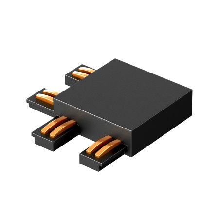 Коннектор угловой MAG-VIBE-CON-L90-POWER (BK) (Arlight, IP20 Металл, 5 лет)