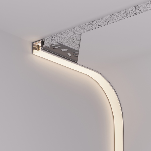 Профиль FANTOM-BENT-W12-TOP-EDGE-2000 ANOD (Arlight, Алюминий) Профиль FANTOM-BENT-W12-TOP-EDGE-2000 ANOD (Arlight, Алюминий)