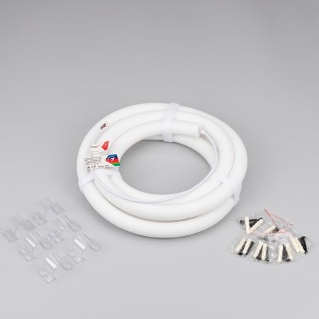 Лента герметичная SPI-MOONLIGHT-TOP-F180-D25mm 12V RGB-PX2 360deg (20 W/m, IP65, 3535, 3m, wire x1) (Arlight, Вывод кабеля прямой)