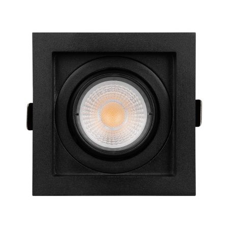 Светильник MS-VORTEX-BUILT-S90x90-12W Warm3000 (BK-BK, 40 deg, 230V) (Arlight, IP20 Металл, 5 лет)