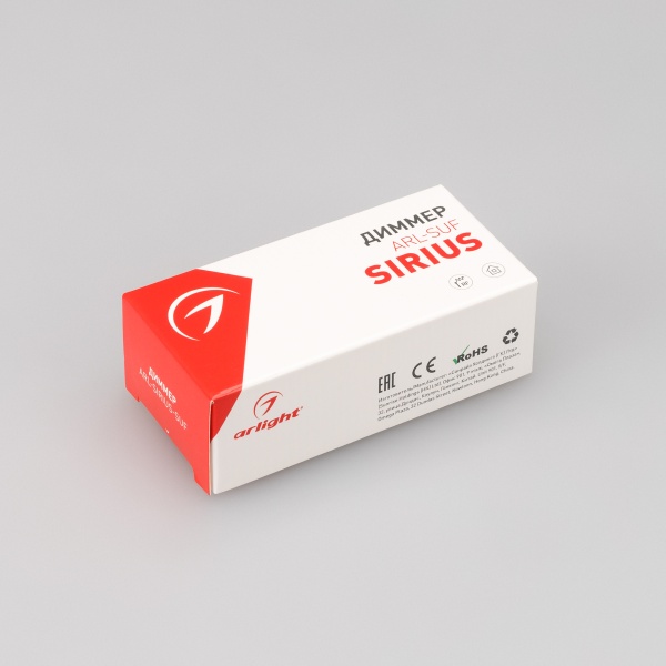 Диммер ARL-SIRIUS-TUYA-MIX-SUF (12-24V, 4x4A, 2.4G) (Arlight, IP20 Пластик, 3 года) Диммер ARL-SIRIUS-TUYA-MIX-SUF (12-24V, 4x4A, 2.4G) (Arlight, IP20 Пластик, 3 года)