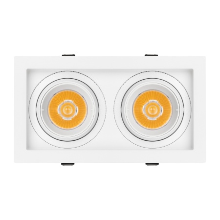 Светильник MS-VORTEX-BUILT-S210x117-2x20W Warm3000 (WH-WH, 20 deg, 230V) (Arlight, IP20 Металл, 5 лет) Светильник MS-VORTEX-BUILT-S210x117-2x20W Warm3000 (WH-WH, 20 deg, 230V) (Arlight, IP20 Металл, 5 лет)