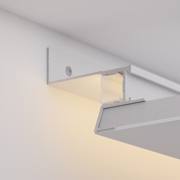 Профиль СEIL-S18-SHADOW-SIDE-3000 WHITE (Arlight, Алюминий)