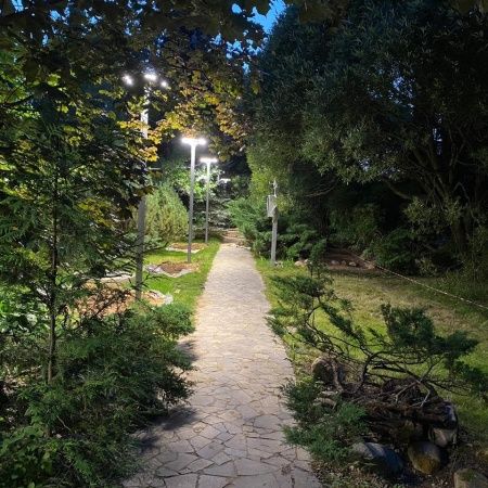 Уличный светодиодный светильник на столб G7003 60W 3000K