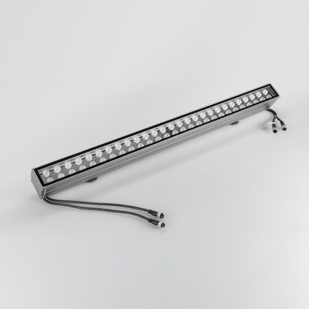 Светодиодный прожектор AR-LINE-1000XL-54W-24V RGB (Grey, 30 deg, DMX512) (Arlight, Закрытый) Светодиодный прожектор AR-LINE-1000XL-54W-24V RGB (Grey, 30 deg, DMX512) (Arlight, Закрытый)