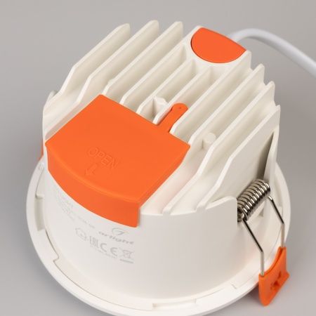 Светильник MS-ALORA-BUILT-R106-9W Day4000-MIX (WH, 60 deg, TRIAC) (Arlight, IP54 Пластик, 3 года)