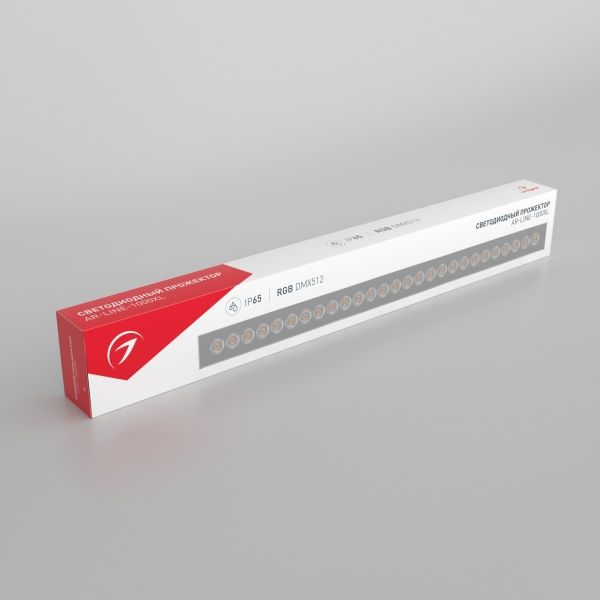 Светодиодный прожектор AR-LINE-1000XL-54W-24V RGB (Grey, 30 deg, DMX512) (Arlight, Закрытый) Светодиодный прожектор AR-LINE-1000XL-54W-24V RGB (Grey, 30 deg, DMX512) (Arlight, Закрытый)