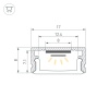 Набор для светодиодной подсветки ARL-KIT-SLIM-FC 24V Day4000 (14,4 W/m, IP20, 2m) (Arlight, -) Набор для светодиодной подсветки ARL-KIT-SLIM-FC 24V Day4000 (14,4 W/m, IP20, 2m) (Arlight, -)