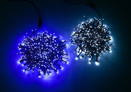 Гирлянда Мишура светодиодная D2380 BD 3 м 380 LED IP54 мультиколор RGB