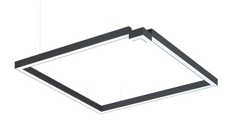 Соединитель светящийся для линейных светильников, Connektor "L"-образный, 4000К 10W, черный Соединитель светящийся для линейных светильников, Connektor "L"-образный, 4000К 10W, черный