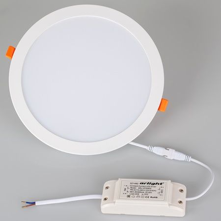 Светильник DL-BL225-24W White (Arlight, IP40 Металл, 3 года) Светильник DL-BL225-24W White (Arlight, IP40 Металл, 3 года)