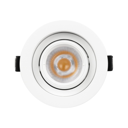Светильник MS-VORTEX-BUILT-R90-12W Warm3000 (WH-WH, 40 deg, 230V) (Arlight, IP20 Металл, 5 лет)