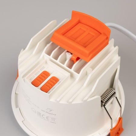 Светильник MS-ALORA-BUILT-R106-9W Day4000-MIX (WH, 60 deg, TRIAC) (Arlight, IP54 Пластик, 3 года)