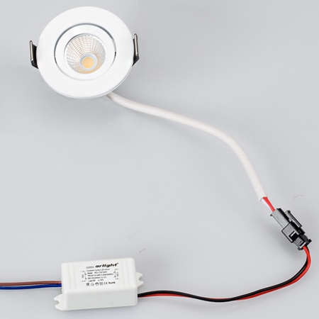 Светодиодный светильник LTM-R50WH 5W Day White 25deg (Arlight, IP40 Металл, 3 года)
