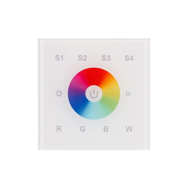 Панель Sens SR-2820B-AC-RF-IN White (220V,RGBW,1 зона) (Arlight, IP20 Пластик, 3 года) Панель Sens SR-2820B-AC-RF-IN White (220V,RGBW,1 зона) (Arlight, IP20 Пластик, 3 года)