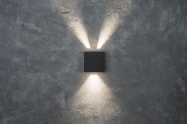 Светильник наcтенный "Фокус", WC2129, LED 10W 4000К IP54, черный Светильник наcтенный "Фокус", WC2129, LED 10W 4000К IP54, черный