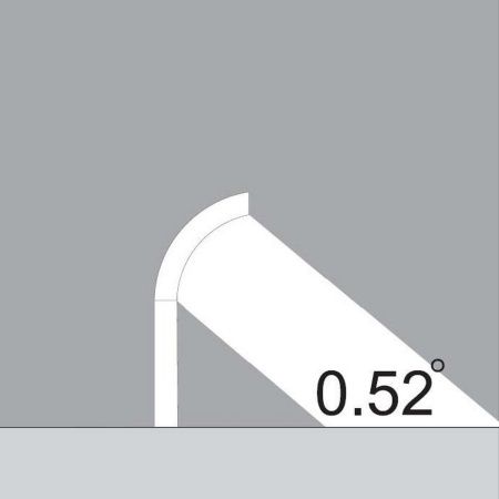 Ландшафтный столбик Lutec, Светло-серый, Модерн, W2144-600 S
