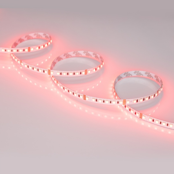 Лента RT 2-5000 24V RGB 8mm (3838, 120 LED/m, LUX) (Arlight, 11 Вт/м, IP20)
