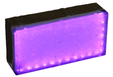 Светодиодная брусчатка 200x100x60 мм, STANDART, цвет свечения: RGB, производство: Россия