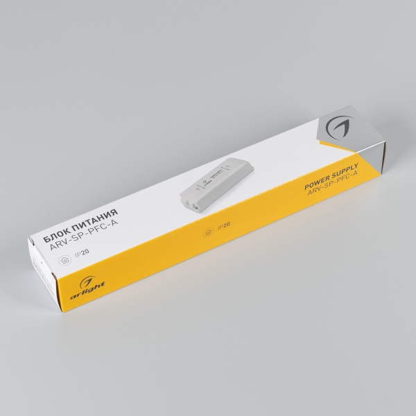 Блок питания ARV-SP-24180-PFC-A (24V, 7.5A, 180W) (Arlight, IP20 Пластик, 5 лет) Блок питания ARV-SP-24180-PFC-A (24V, 7.5A, 180W) (Arlight, IP20 Пластик, 5 лет)