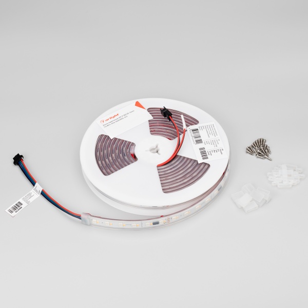 Лента герметичная SPI-P-BA120-14mm 24V RGBW-White-PX6-BPT (16 W/m, IP66, 5060/2835, 5m) (Arlight, бегущий огонь) Лента герметичная SPI-P-BA120-14mm 24V RGBW-White-PX6-BPT (16 W/m, IP66, 5060/2835, 5m) (Arlight, бегущий огонь)