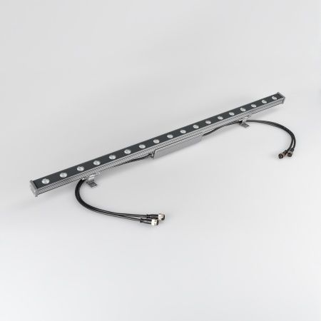 Светодиодный прожектор AR-LINE-1000S-18W-24V RGB (Grey, 30 deg, DMX512) (Arlight, Закрытый) Светодиодный прожектор AR-LINE-1000S-18W-24V RGB (Grey, 30 deg, DMX512) (Arlight, Закрытый)