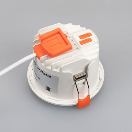 Светильник MS-ALORA-BUILT-R106-9W Day4000-MIX (WH, 40 deg, TRIAC) (Arlight, IP54 Пластик, 3 года)