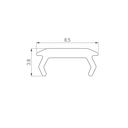 Экран матовый PIK-2000 OPAL (Arlight, Пластик)