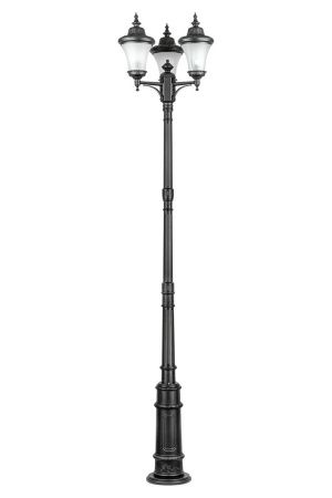Фонарный столб YAOHUA LUX, Черный, Классика, 86410B/01 E7 Bl