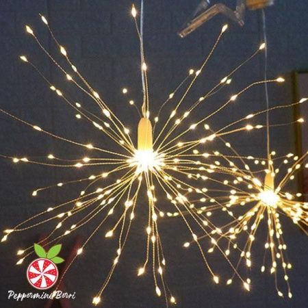 Гирлянда Фейерверк D6304 MD 10 м 10х100 LED IP65 теплый белый