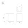 Светильник LGD-EVO-WALL-S100x100-12W Warm3000 (GR, 44 deg, 230V) (Arlight, IP54 Металл, 3 года) Светильник LGD-EVO-WALL-S100x100-12W Warm3000 (GR, 44 deg, 230V) (Arlight, IP54 Металл, 3 года)