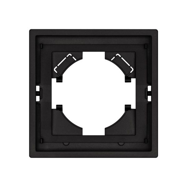 Рамка пластиковая FRM-TENDO-SFPL-1-BK (Arlight, -)