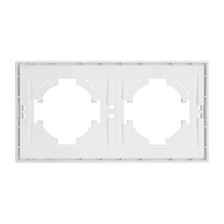 Рамка пластиковая FRM-TENDO-SFPL-2-WH (Arlight, -)