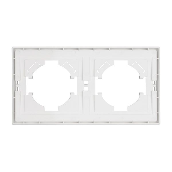 Рамка пластиковая FRM-TENDO-SFPL-2-WH (Arlight, -)