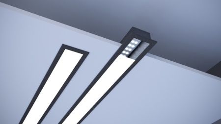 Линейный встраиваемый светодиодный светильник SILED LINEA INNER 1200х50х32 (30 Вт, 5000K)