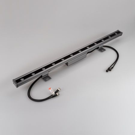 Светодиодный прожектор AR-LINE-1000L-48W-24V RGB-Day4000 (Grey, 15x45 deg, DMX512) (Arlight, Закрытый) Светодиодный прожектор AR-LINE-1000L-48W-24V RGB-Day4000 (Grey, 15x45 deg, DMX512) (Arlight, Закрытый)