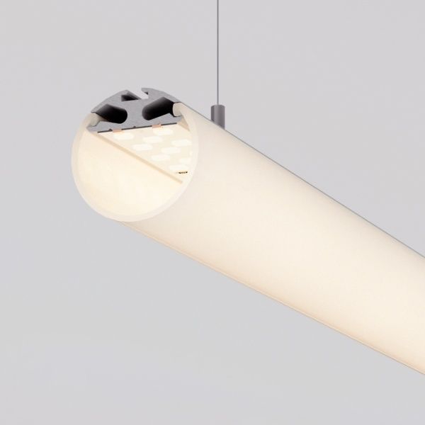 Профиль ROUND-D30-2000 ANOD (Arlight, Алюминий) Профиль ROUND-D30-2000 ANOD (Arlight, Алюминий)