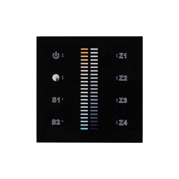 Панель Sens SR-2830B-AC-RF-IN Black (220V,MIX+DIM,4зоны) (Arlight, IP20 Пластик, 3 года) Панель Sens SR-2830B-AC-RF-IN Black (220V,MIX+DIM,4зоны) (Arlight, IP20 Пластик, 3 года)