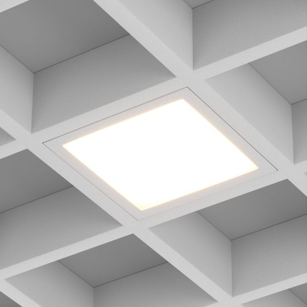 Светильник DL-GRIGLIATO-S140x140-18W Day4000 (WH, 100 deg, 230) (Arlight, IP40 Металл, 5 лет)